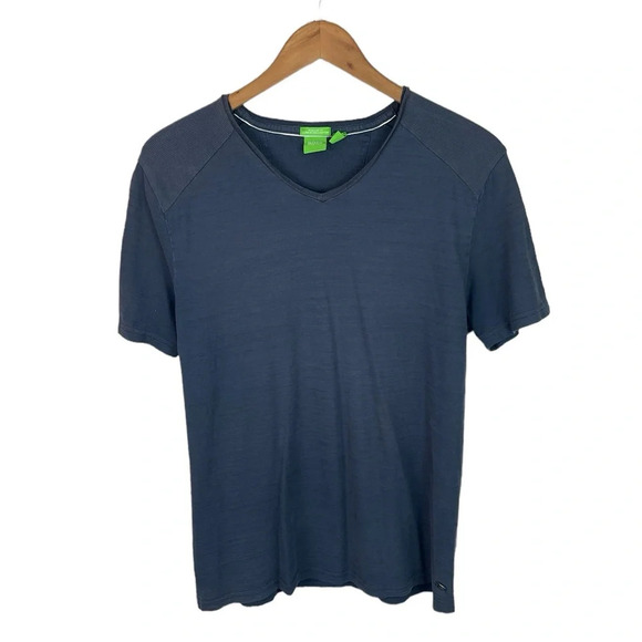 TS338 Men’s BOSS Hugo Boss Regular Fit V Neck T Shirt M - Picture 1 of 5